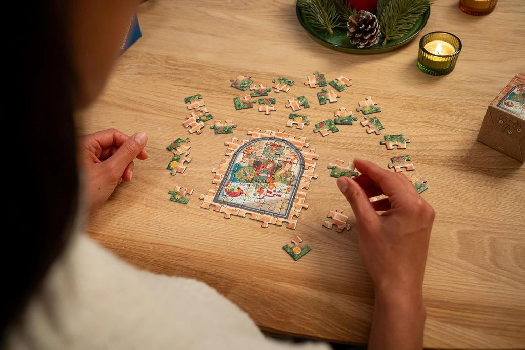 Ravensburger Calendario de Adviento rompecabezas de Navidad para adultos