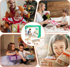 Instrumentos musicales para niños, juegos de juguetes de percusión musical de madera 100% natural, 23 piezas de juguetes de pandereta y xilófono para niños, niñas, niños, educación preescolar