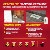 Catchmaster Max-Catch - Trampas de pegamento para ratones e insecto...