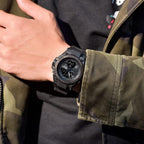 Relojes deportivos para hombre al aire libre, impermeable, militar, fecha, tácticas, LED, alarma, cronómetro