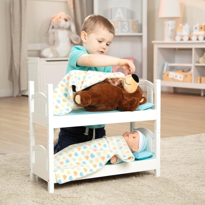 Melissa &amp; Doug Mine to Love Litera de Juego de Madera para Muñe...