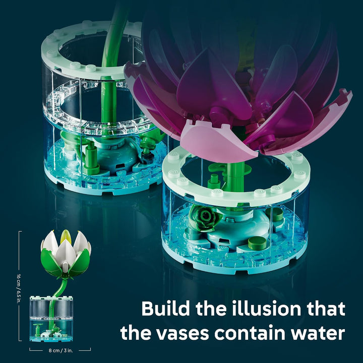 LEGO Botanicals Nenúfares 11511 | Juguetes de construcción para niñ...
