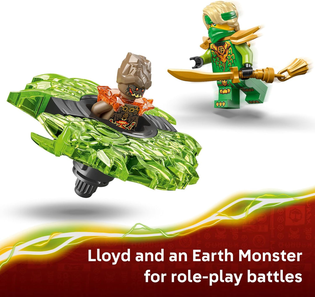 LEGO NINJAGO Loyd vs Earth Monster Spinner Juguete de