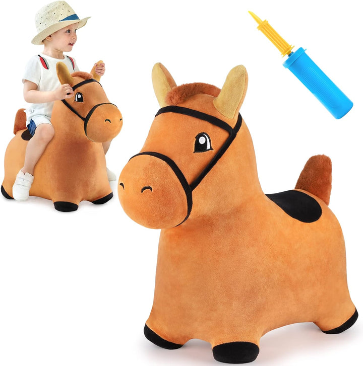 Hopping Horse, iPlay, iLearn caballo saltarín, inflable, jug