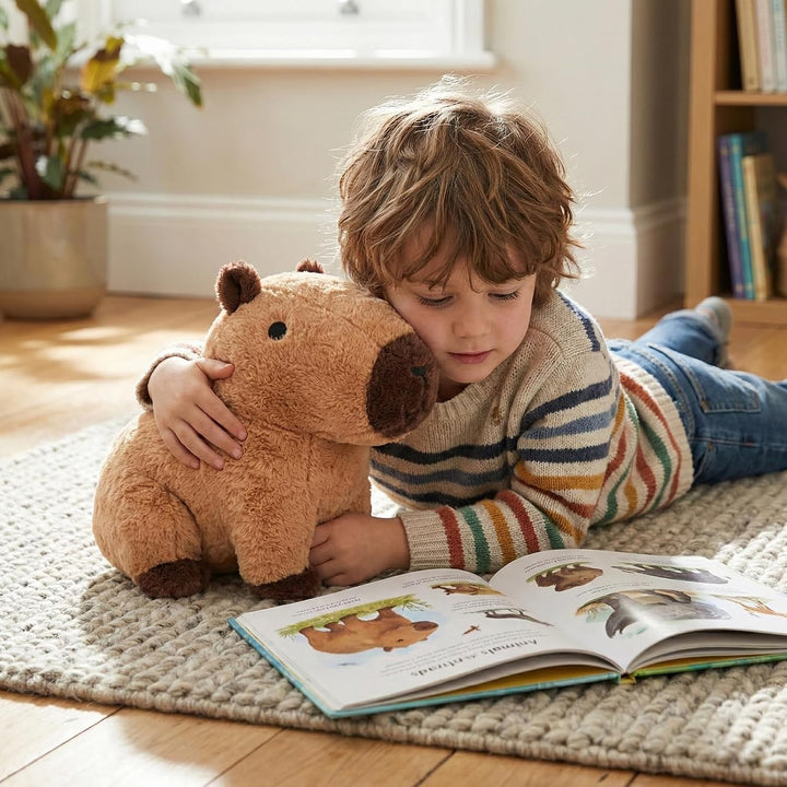 WEIGEDU Peluche de Nutria Gigante de Peluche \u2013 31 cm de Suave...