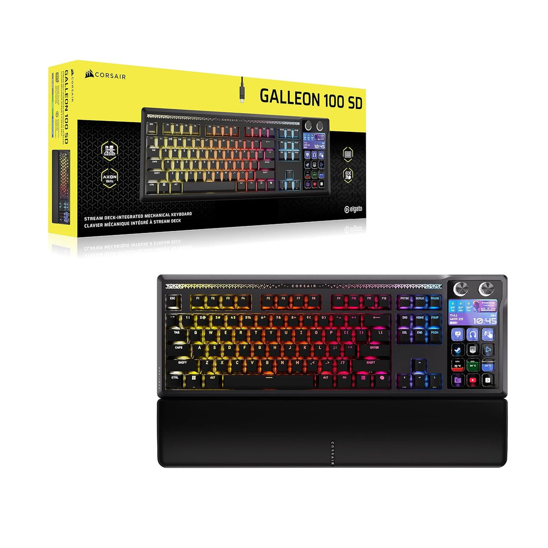 Corsair Galleon 100 SD RGB Teclado mecánico para juegos con cable -...