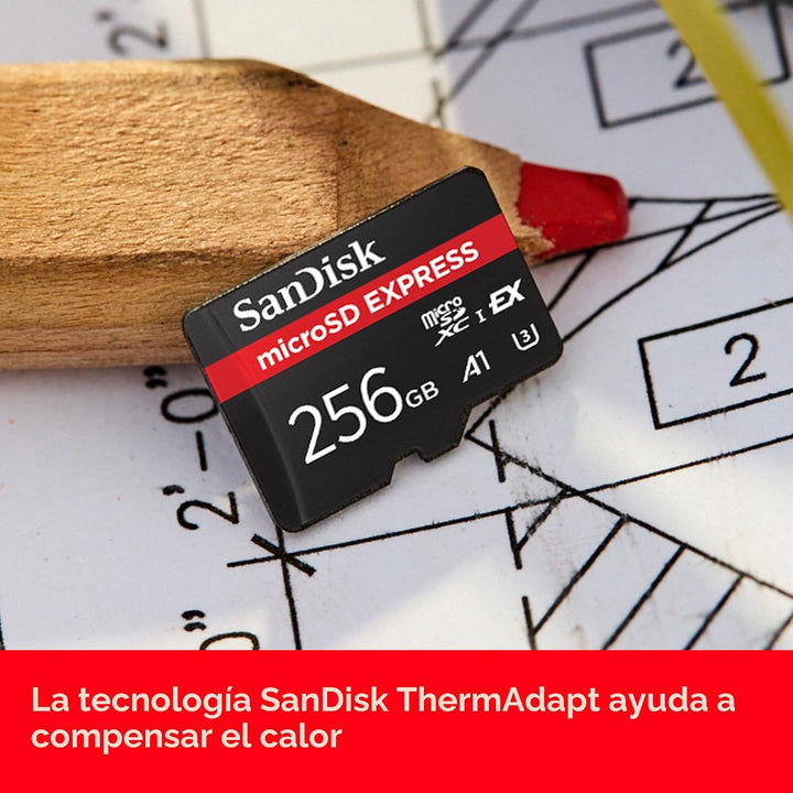 SanDisk Tarjeta microSD Express de 256 GB, funciona con Nintendo-Sw...