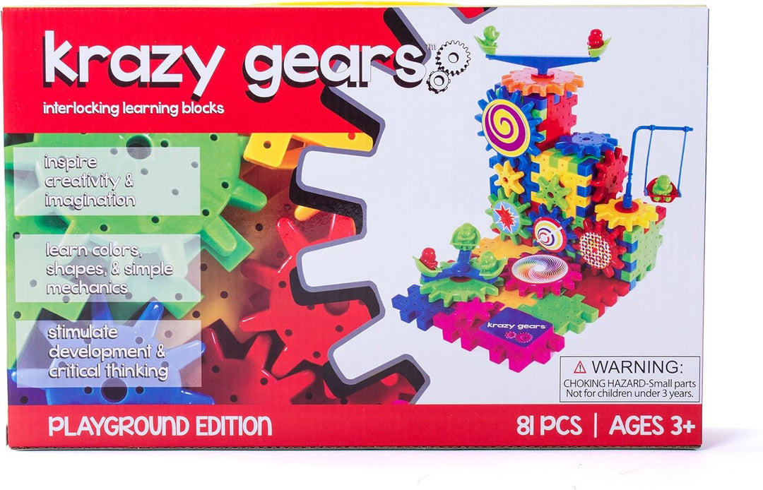 Krazy Gears Juego de juguetes de construcción de