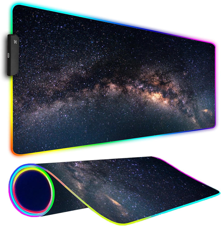 Armanza Alfombrilla de ratón RGB para juegos, alfombrilla de ratón...