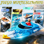 BEZGAR HJ822 12 Inch 25 KPH Fast RC Speed Boat para Kids Adults