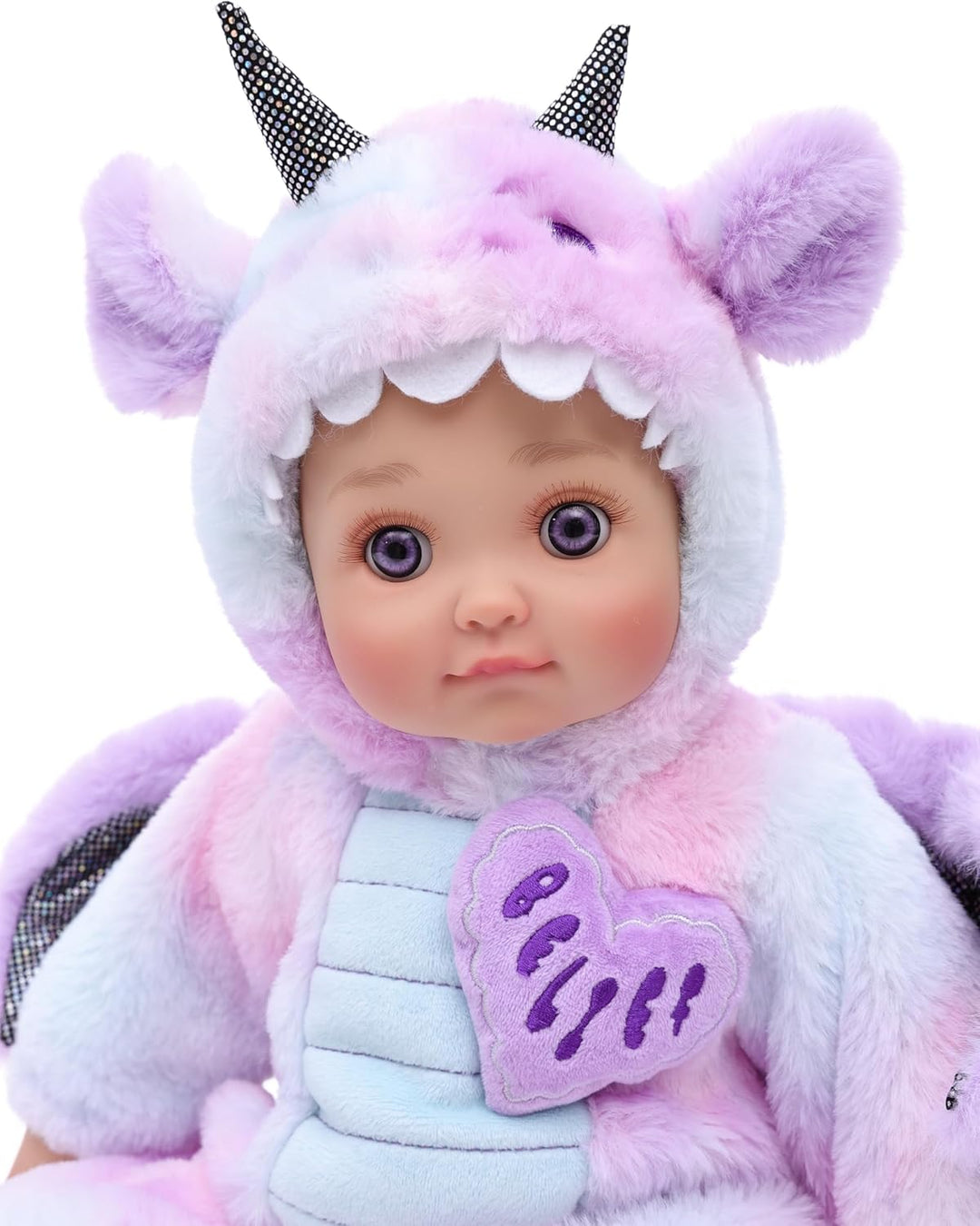 Cloveray Muñecas de bebé, muñeca de bebé grande de 18 pulgadas, rea...