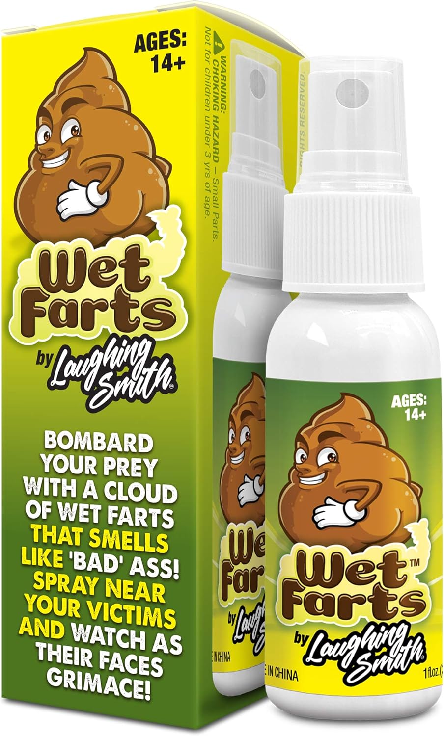 Laughing Smith - Pedos Húmedos - Spray Apestoso Potente -