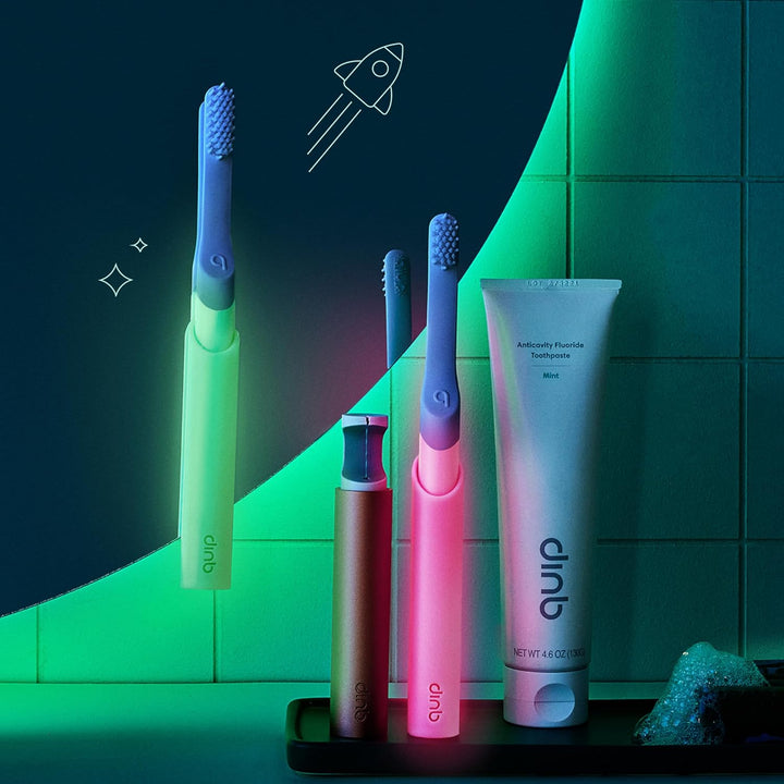 Cepillo de dientes sónico Quip para niños con temporizador - Incluy...