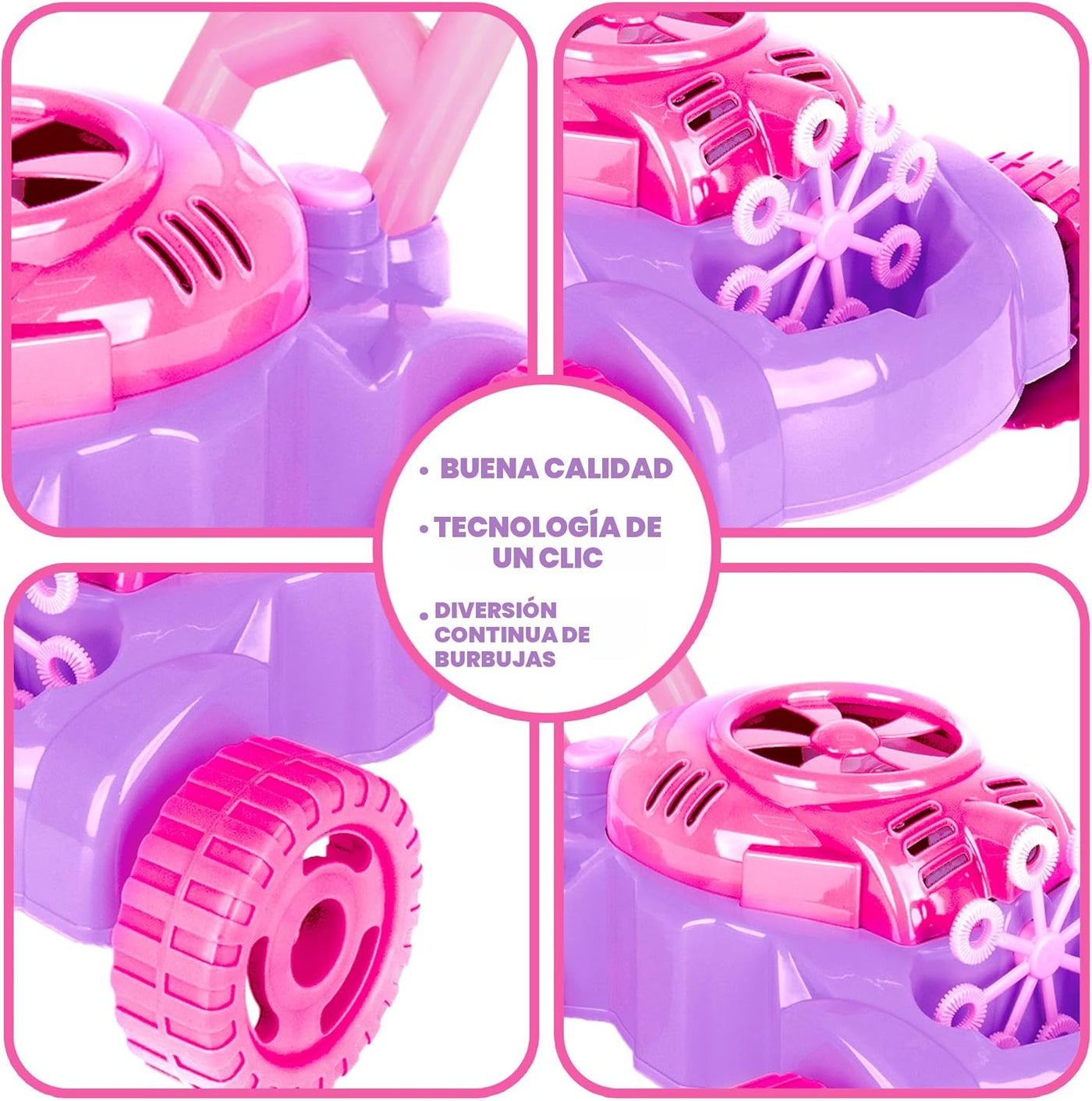 ArtCreativity Cortacésped de burbujas para niños pequeños