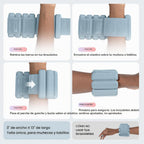 Bala Brazaletes para muñeca y tobillo para mujeres y hombres