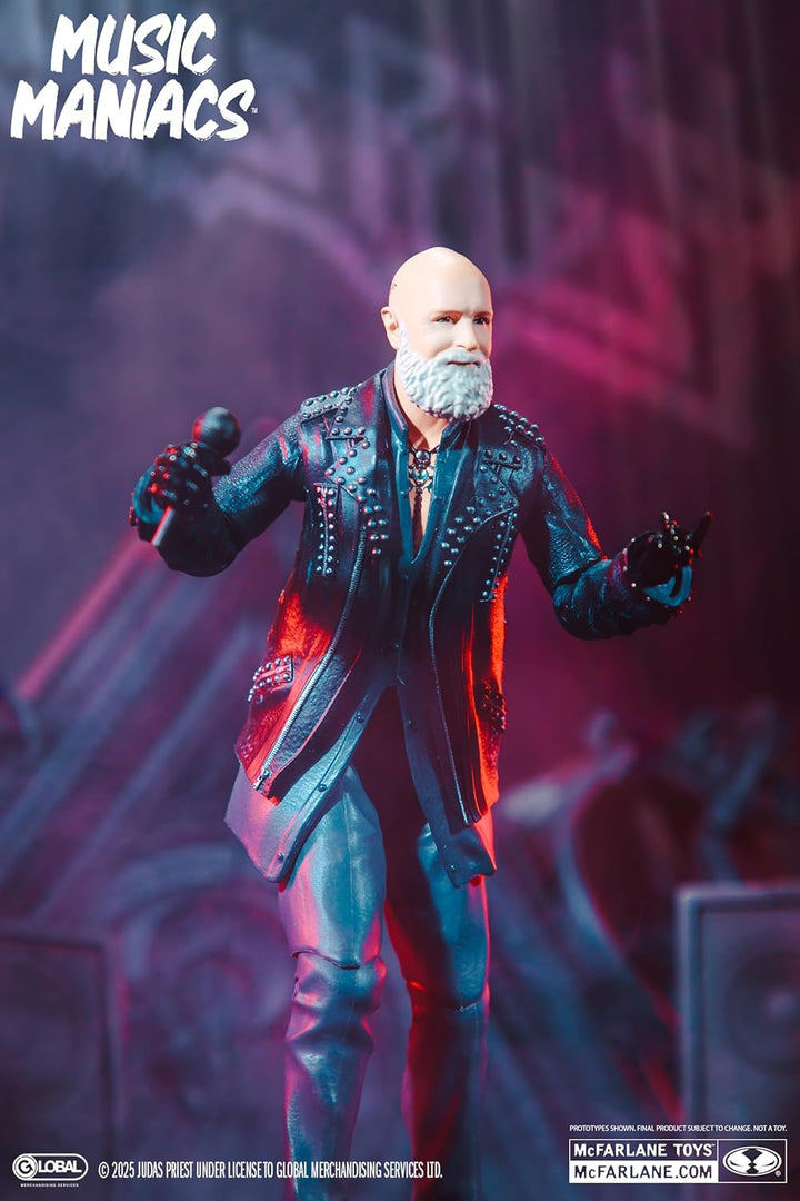 McFarlane Toys - Figura de acción de Rob Halford (Judas Priest) de...