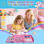 DreamyCandy - Kit de dibujo de unicornio de 73 piezas para niños de 4 a 8