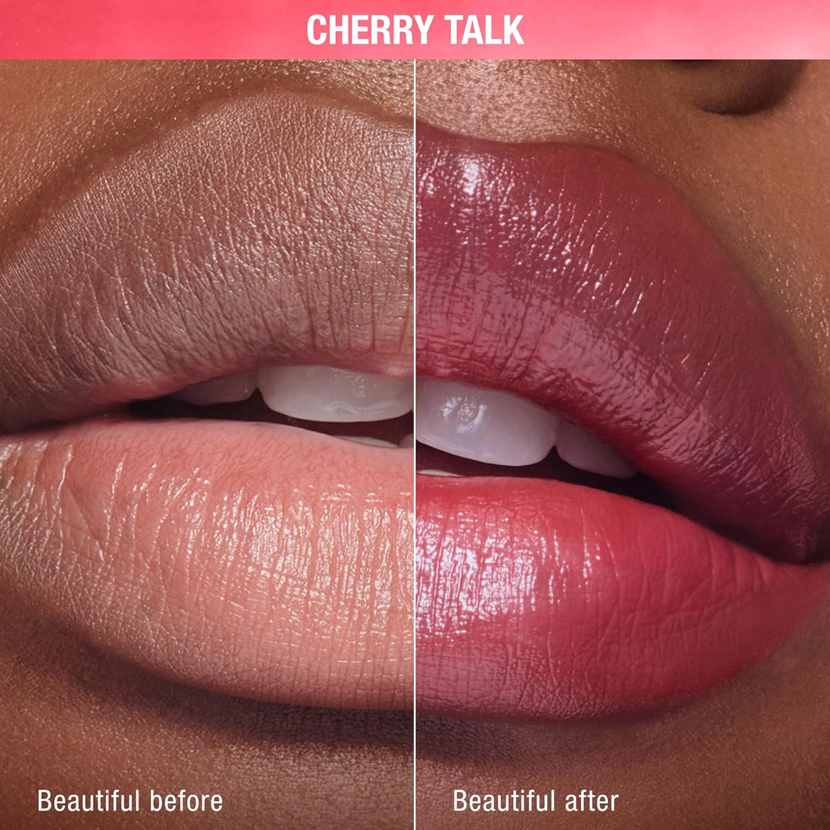 Charlotte Tilbury Pillow Talk Blush Balm Lip Tint, Cherry Talk - un beso de cereza pura