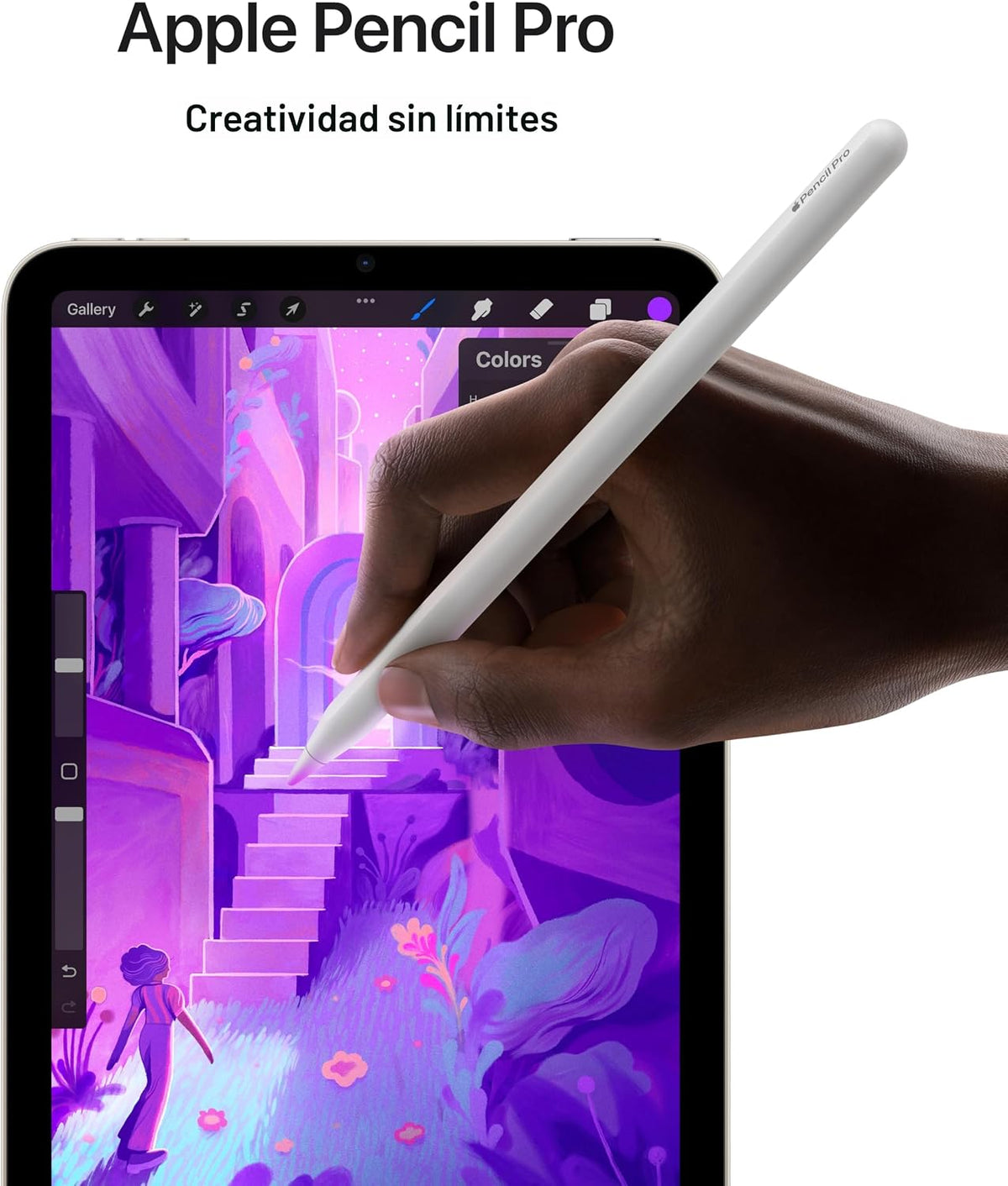 Apple iPad mini (A17 Pro): Apple Intelligence, pantalla de retina líquida de 8.3 pulgadas, 128 GB, Wi-Fi 6E, cámara frontal de 12 MP/trasera de 12 MP, Touch ID, duración de la batería durante todo el día, gris espacial