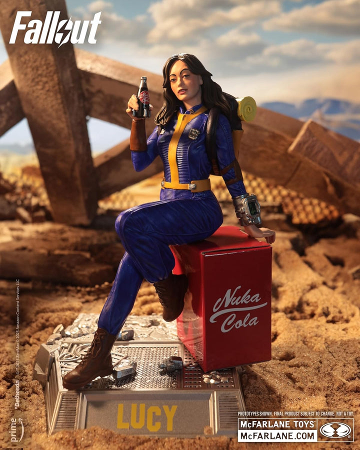 McFarlane Toys - Fallout Lucy Figura Posicionada de 6