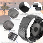 Correa de reloj QuickFit de nailon para Garmin Fenix, Epix, Instinct