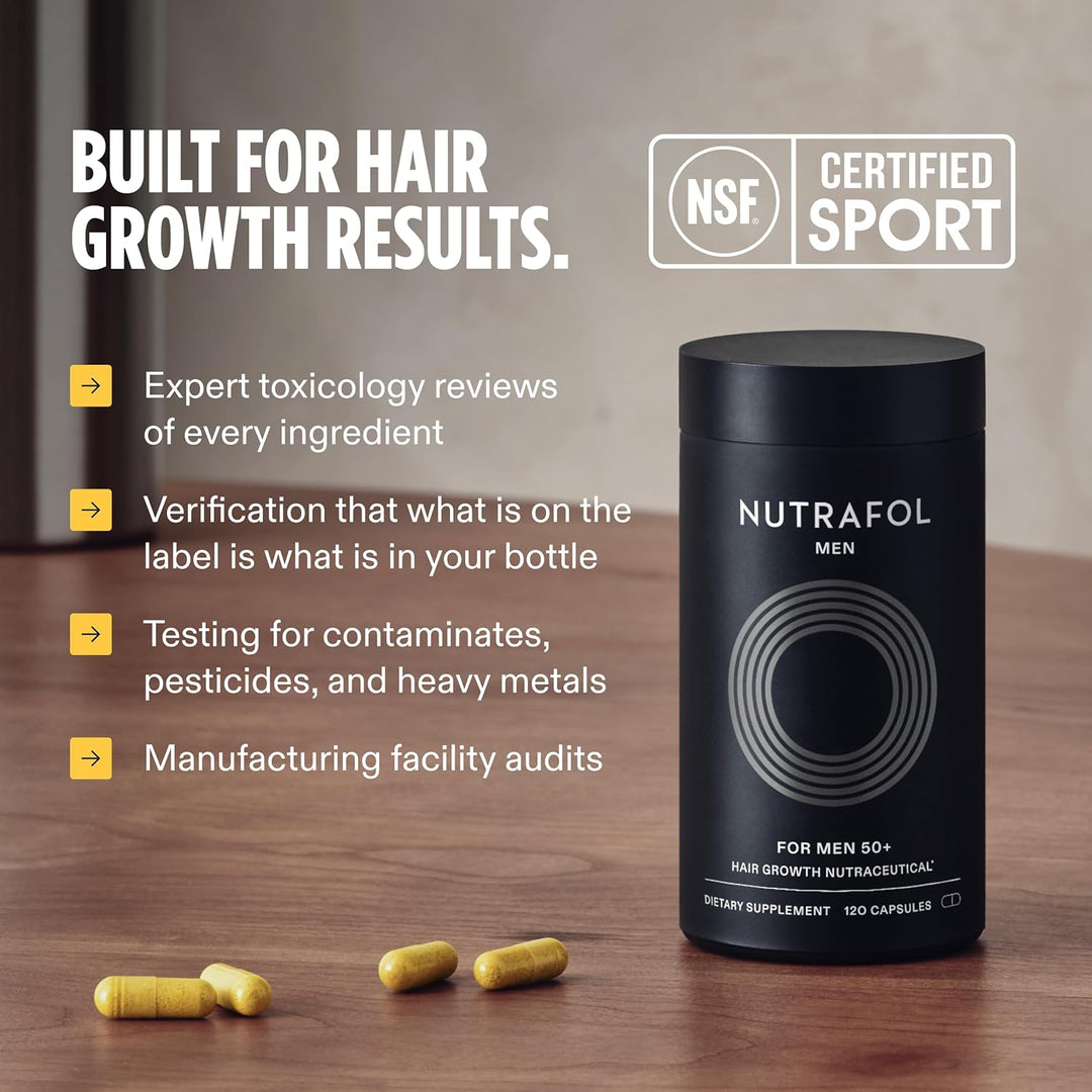 Nutrafol Suplementos para el crecimiento del cabello para hombres d...