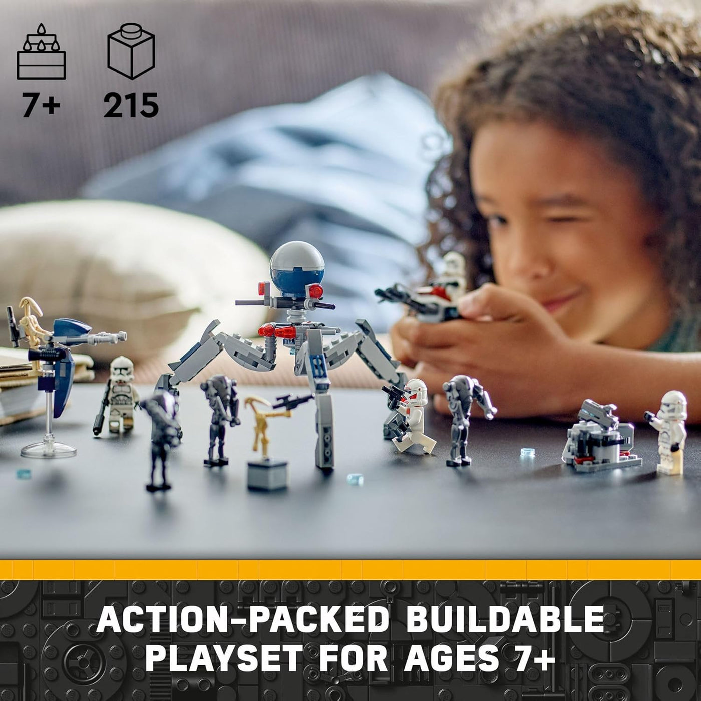 LEGO Star Wars 75372 - Paquete de batalla de soldado clon