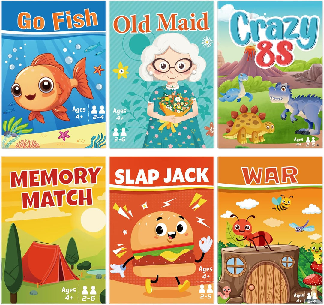 Juegos de cartas para niños ir a pescar anciana