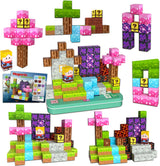 Bloques magnéticos estilo Minecraft bloques de construcción magnéti...