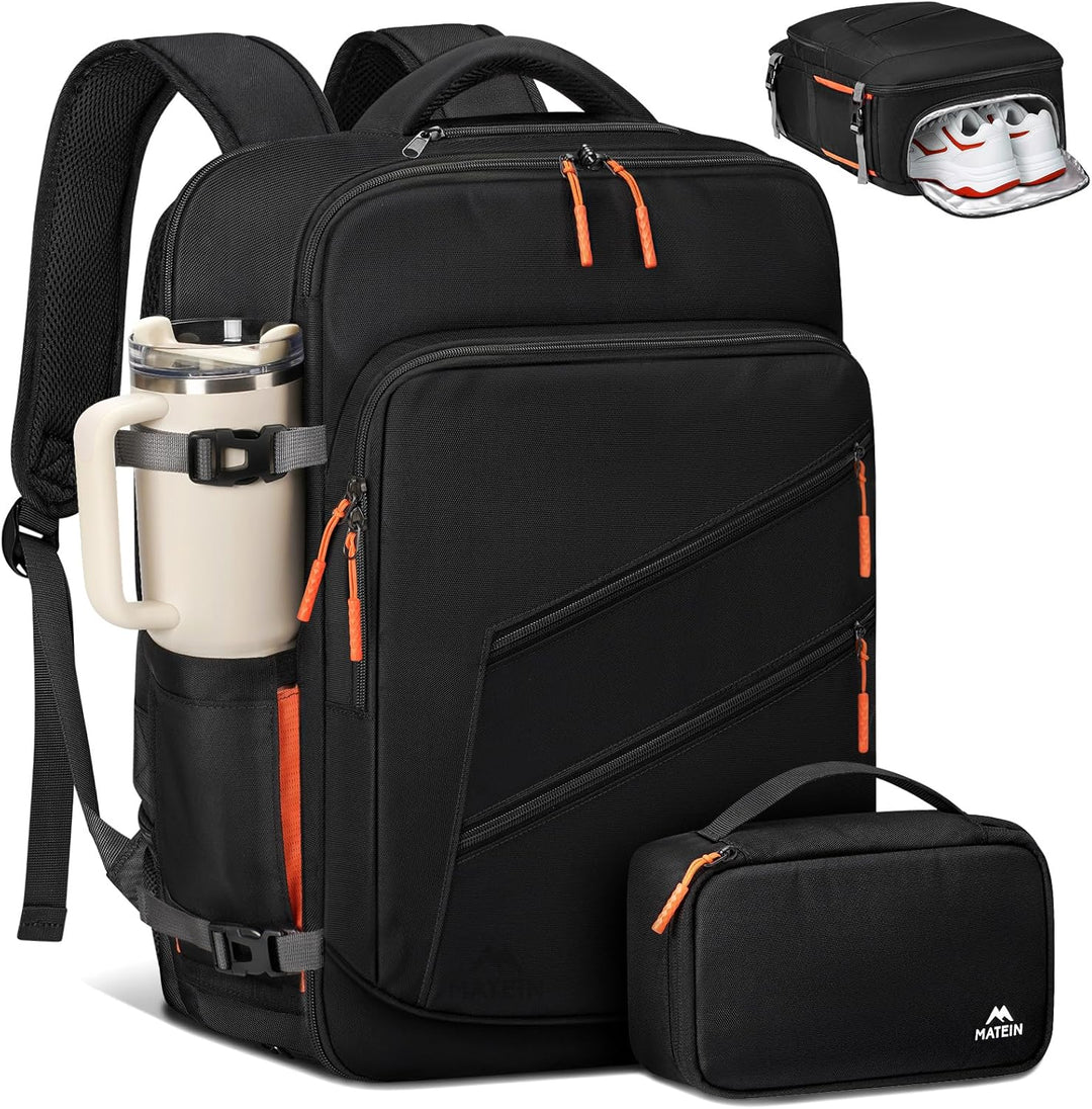 MATEIN Mochila para artículos personales de 18 x 14 x 8 pulgadas co...