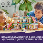 LEGO Friends Heartlake City - Juguete de centro comercial, kit de construcción con accesorios de muñeca pequeña para que los niños desarrollen habilidades sociales y jueguen juntos, juego de regalo para niños de 8 años, niñas y niños, 42604