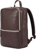 LEATHER VILLAGE Mochila de cuero para computadora portátil para hombres con
