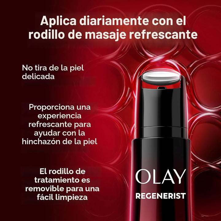 Olay Regenerist - Rodillo de cuello y cara, crema para el cuello pa...
