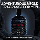 A CENTER Colonia para Hombres Valentine Milano&amp;Very Excited Eau...