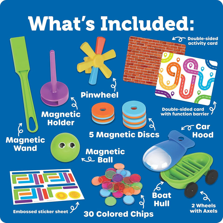 Learning Resources STEM Explorers Magnetworks, Set de Ciencia Magné...