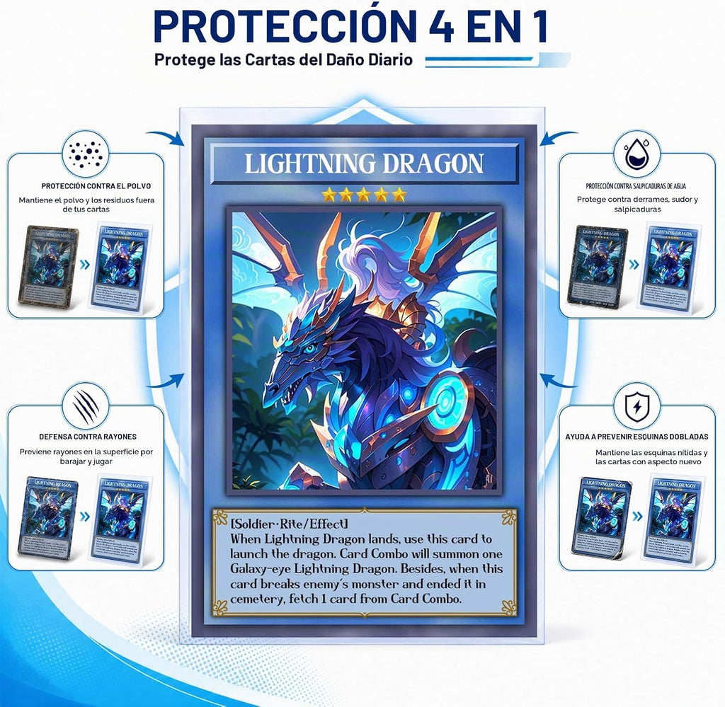 Fundas para Tarjetas Top Loaders para Tarjetas Coleccionables, Fundas Protectoras Suaves Penny para Tarjetas de Béisbol Aptas para Deportes, Fútbol Americano, Tarjetas MTG (5000 PIEZAS)