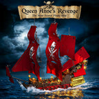 JMBricklayer Queen Anne's Revenge - Juego de construcción de barco pirata