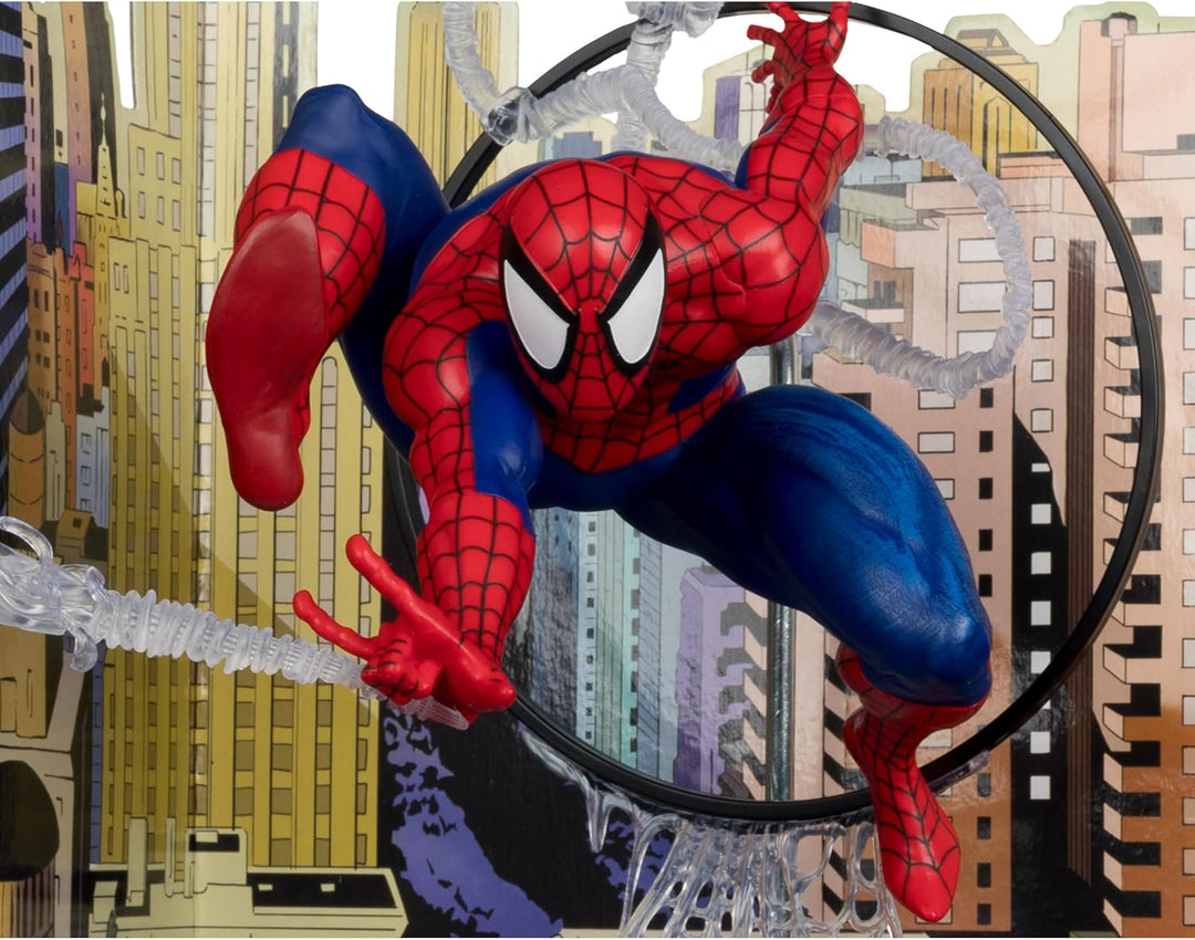 McFarlane Toys - Figura posada de Spider-Man de Marvel a escala 1\/...