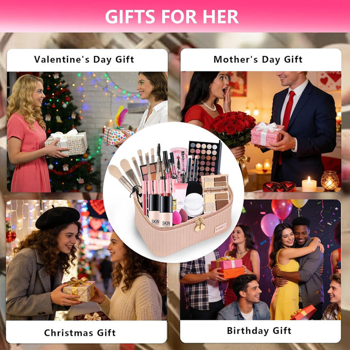 Kit completo de maquillaje todo en uno para mujeres, juego de regal...