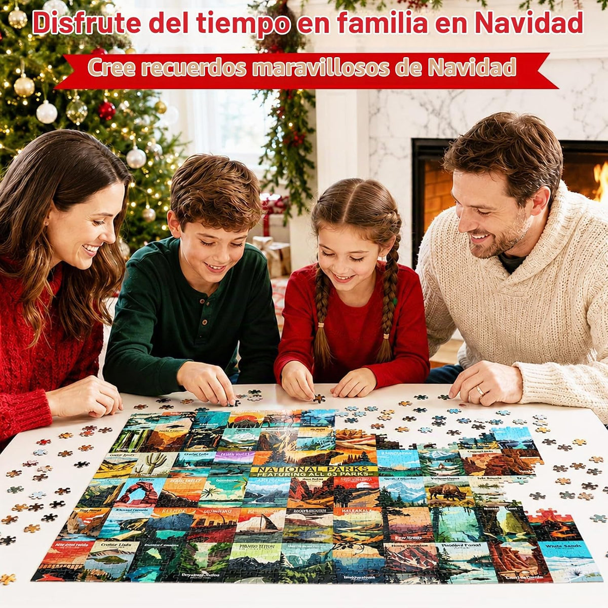 Calendario de Adviento de rompecabezas de parques nacionales 2026 - Cuenta
