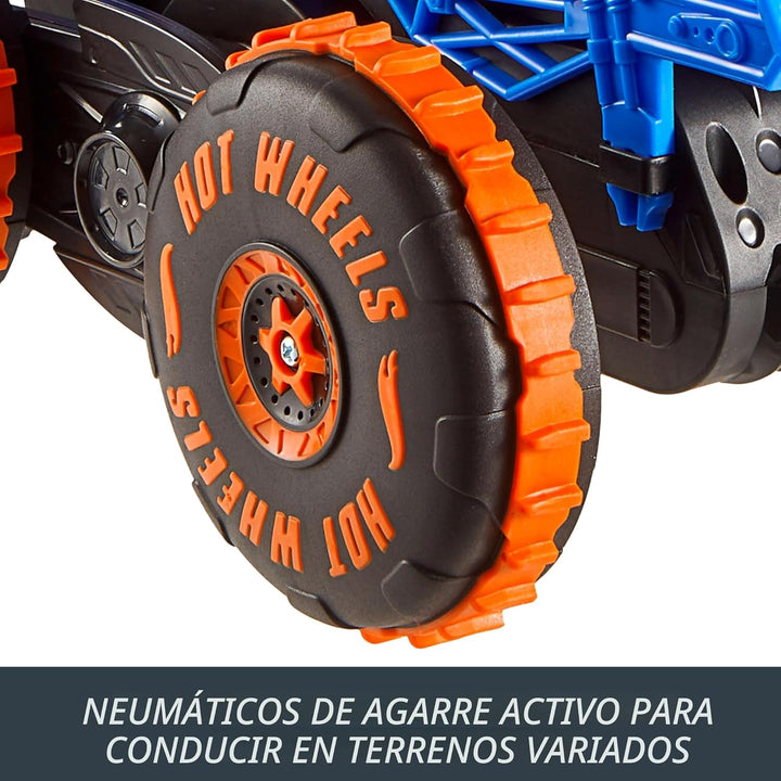 Hot Wheels Monster Trucks - Vehículo de juguete a control remoto, e...