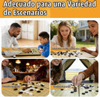Juego de 15 pulgadas Go Game Set magnético plegable juego de mesa portátil tradicional chino Weiqi Set con piedras magnéticas para adultos viaje Gomoku