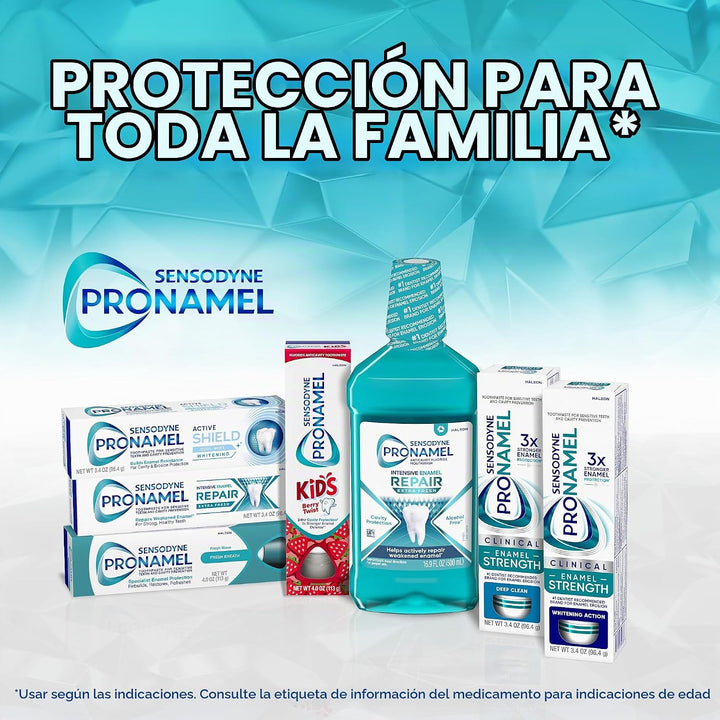 Sensodyne Pronamel Fresh Breath Pasta de dientes de esmalte para di...