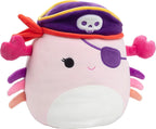 Squishmallows Juguete de peluche de 10 pulgadas de Cailey Cailey Pirate