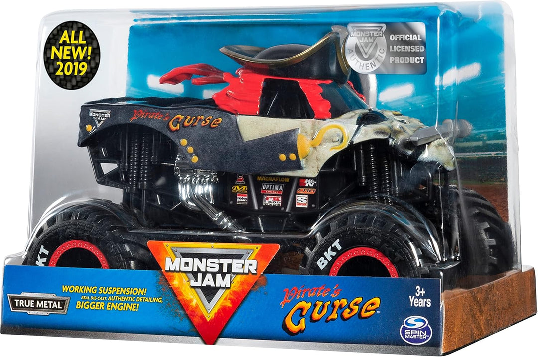 Monster Jam Camión monstruo oficial de la maldición de