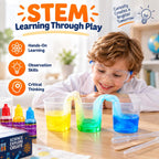 BenBen Kit de Ciencia para Niños de 8-12 años, Juego de 105 Experimentos, Regalo de Cumpleaños