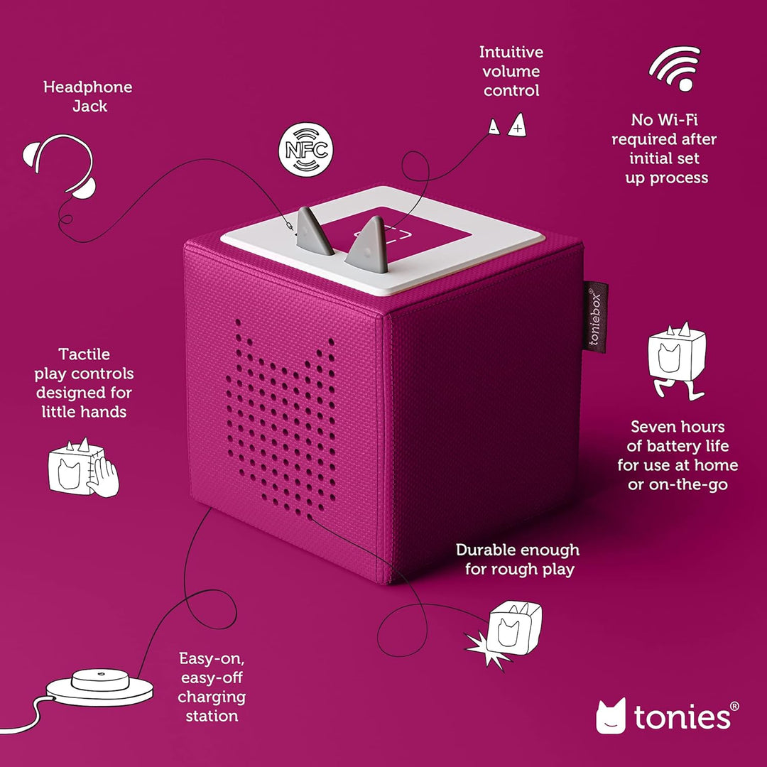 Toniebox 1 - Set de inicio del reproductor de audio con Playtime Pu...