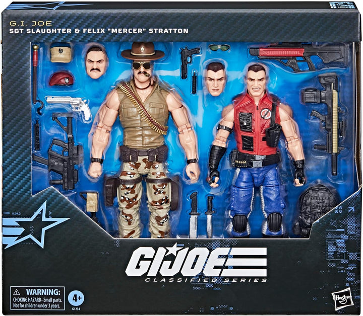 GI Joe Serie clasificada #173 SGT Slaughter Felix Mercer