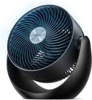 Dreo - Ventilador para dormitorio, circulador de aire de mesa para...