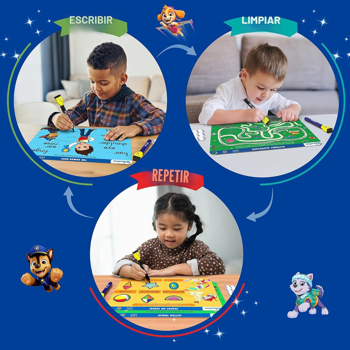 Skillmatics I Can Write – PAW Patrol, Preschool Learning Activity Toy